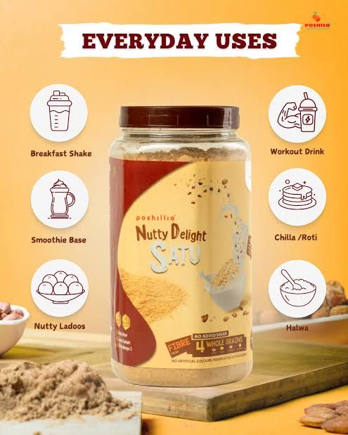 Poshilo Nutty Delight Satu 400g_0