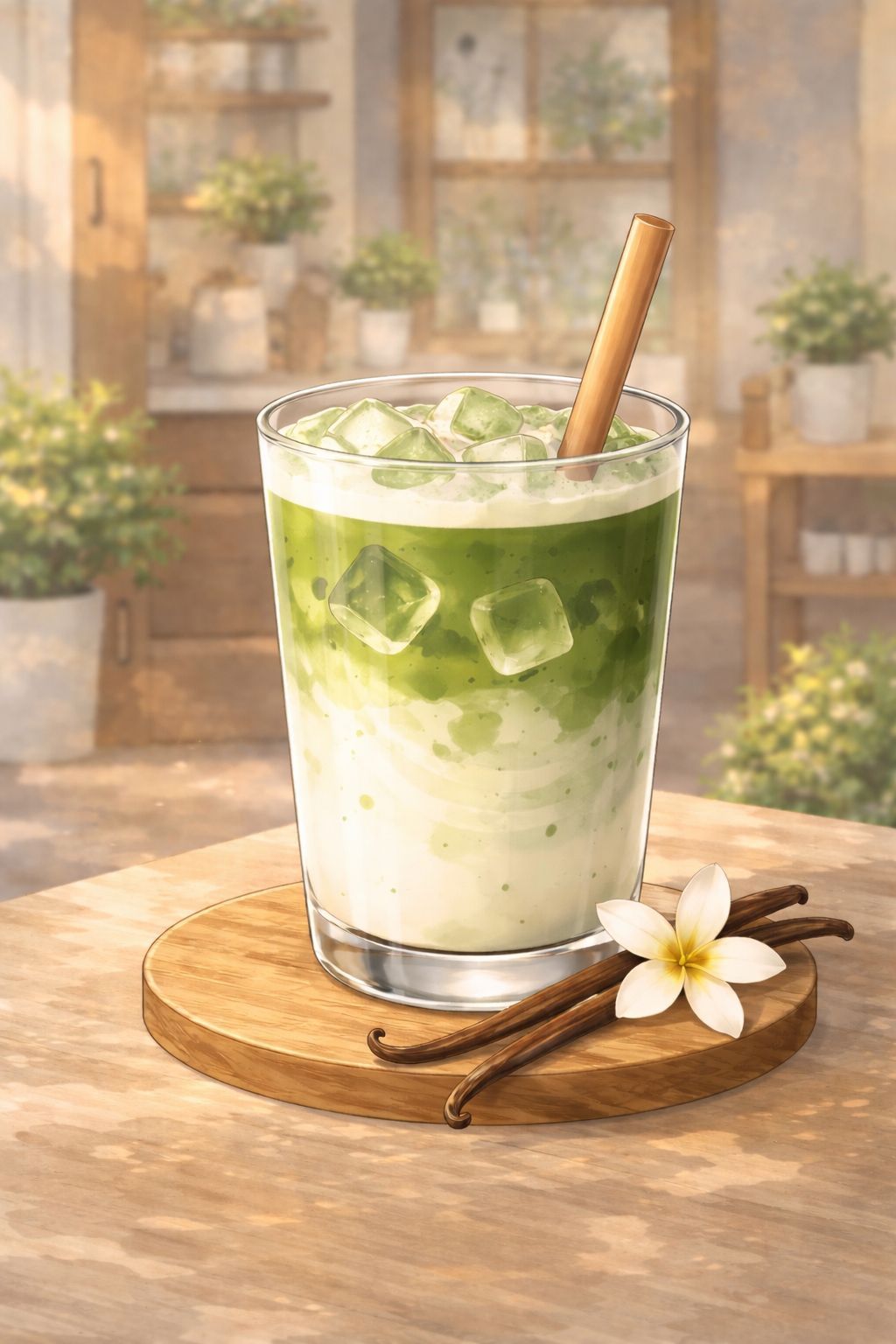 Vanilla Matcha Latte_0