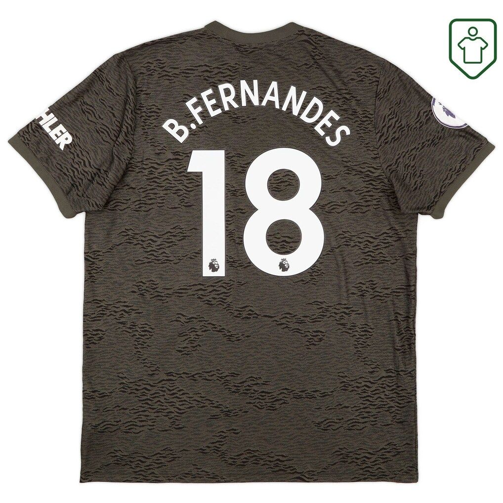 Manchester United 2020/21 Away Shirt (Black)_9