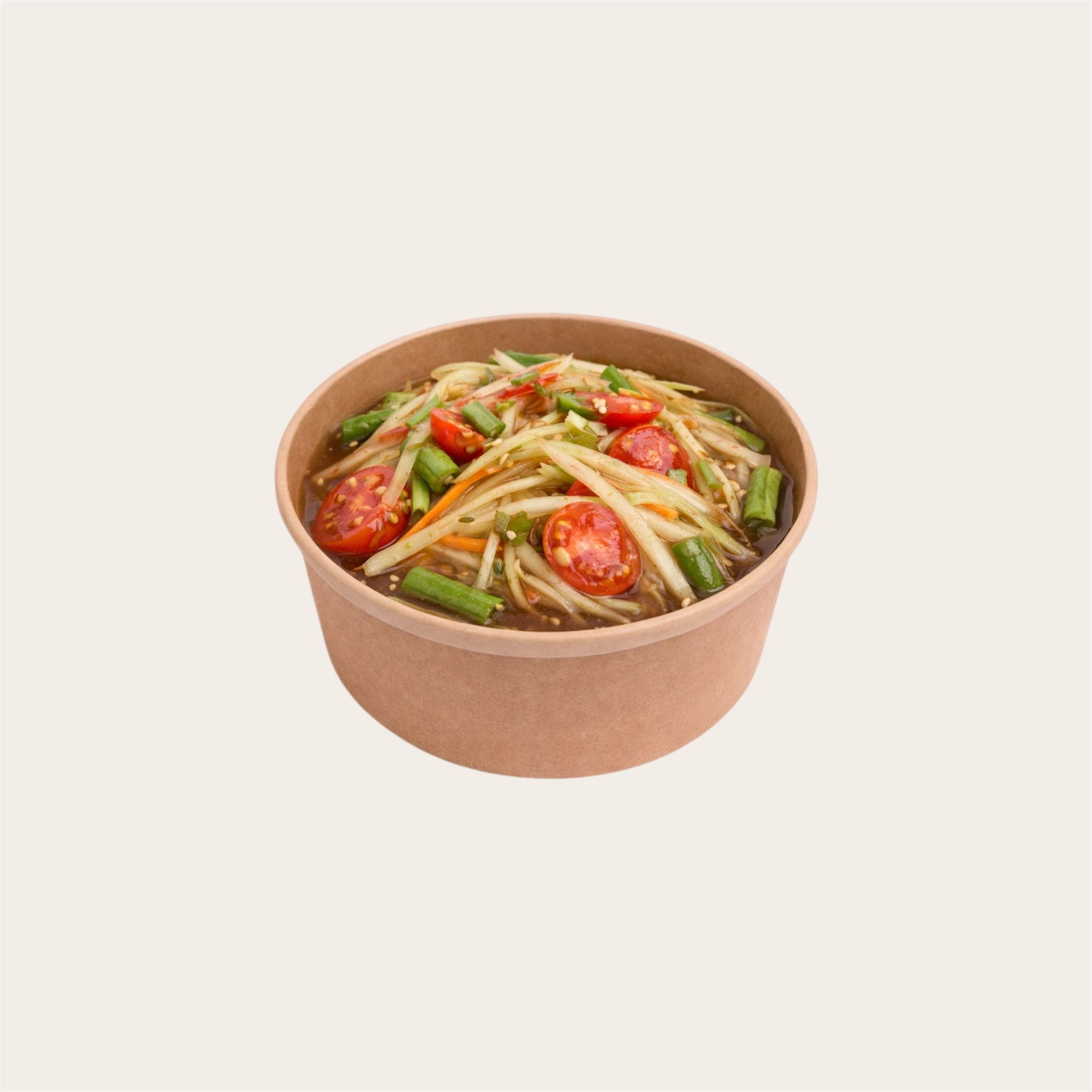 S2 Papaya Salad with Fermented Fish Sauce (Plara)  ตำปลาร้า_0