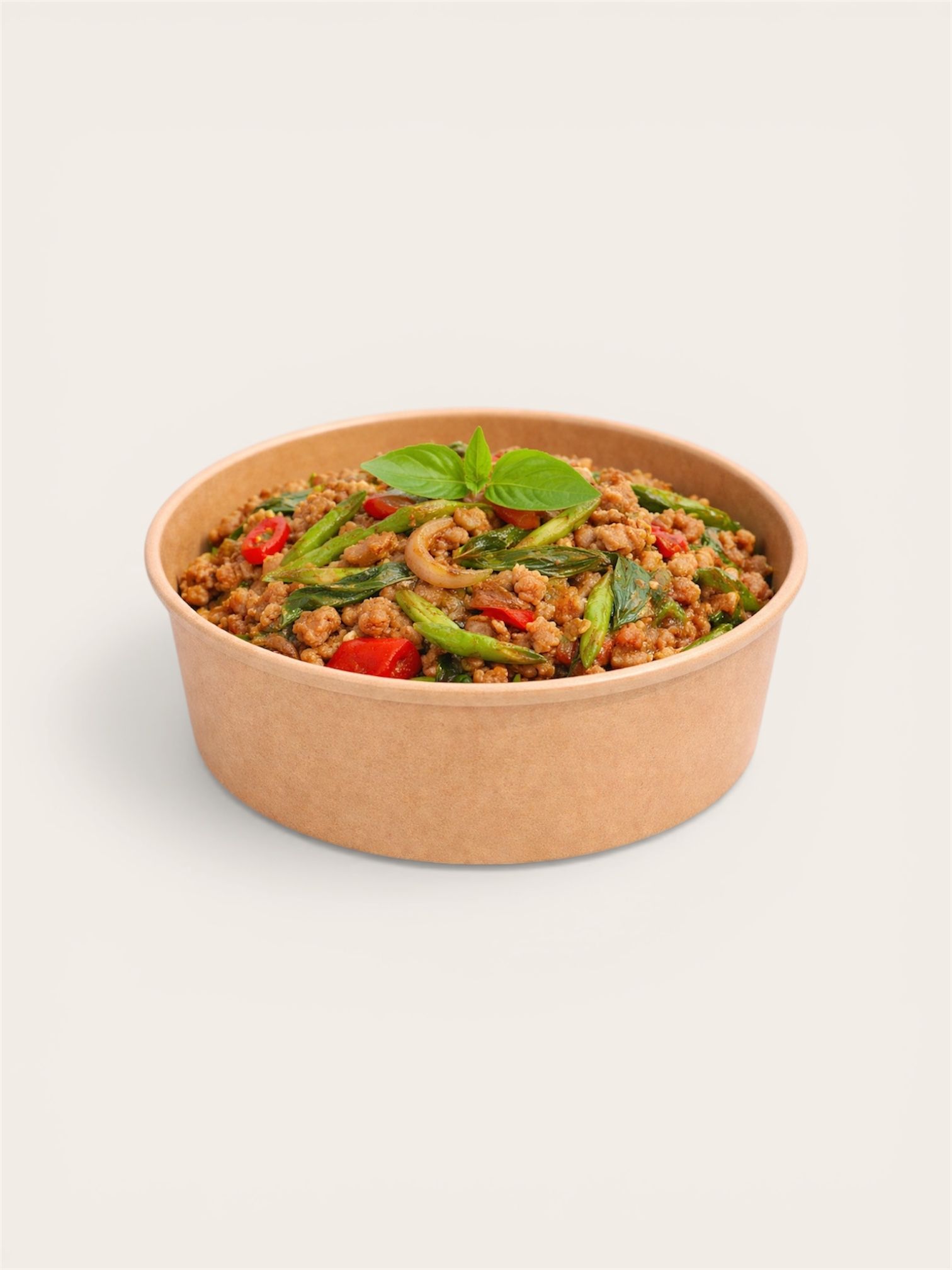 M1 Thai Basil Minced Pork/Chicken กะเพราหมูสับ / กะเพราไก่สับ_0