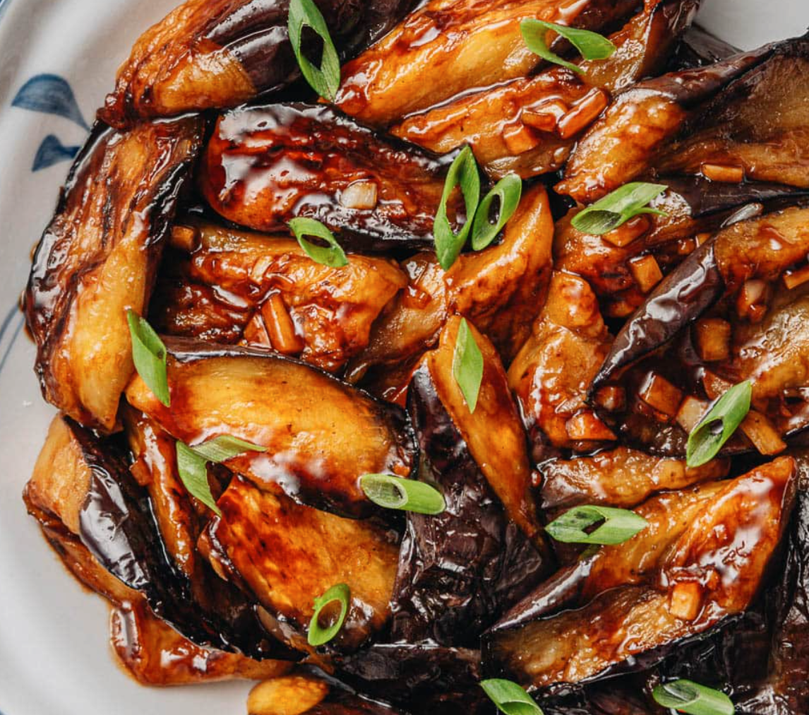 Chinese Eggplant & Shiitake in Garlic Sauce_0