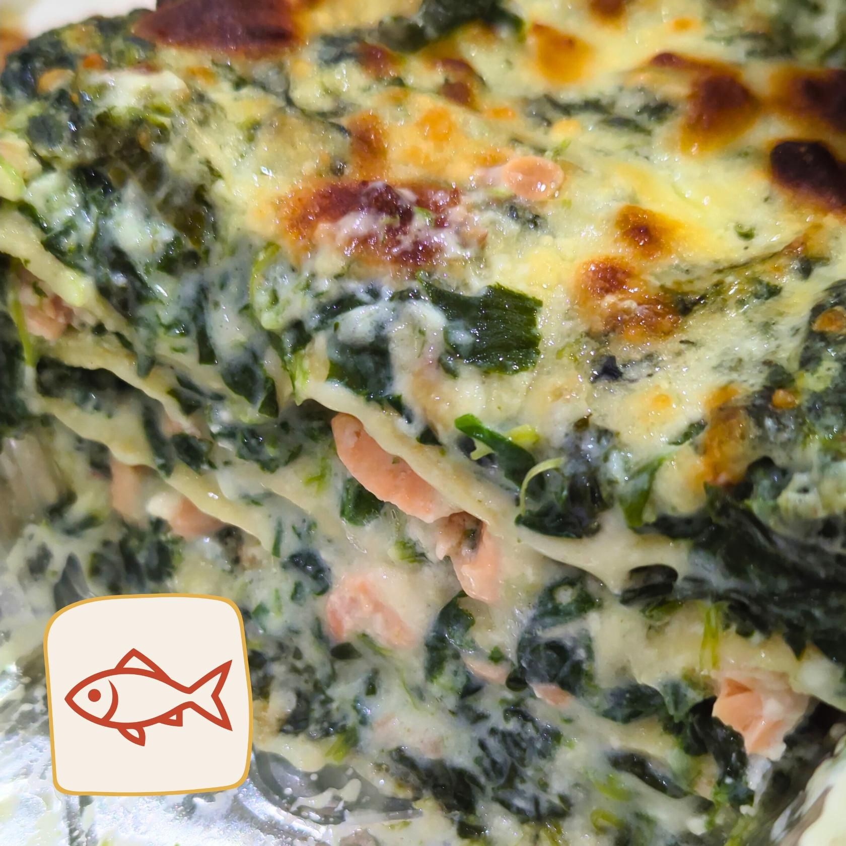 Creamy Salmon & Spinach Lasagna · 2-3 pax_0