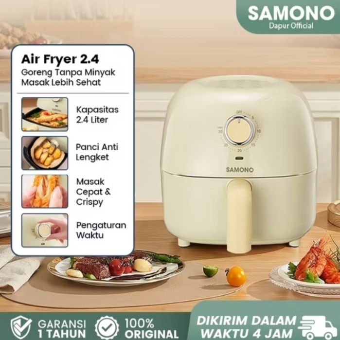 SAMONO AIR FRYER 2.4L SW-AFG24_0