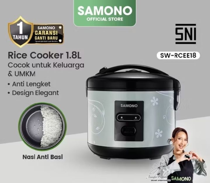 SAMONO Rice Cooker 1,8L SW-RCEE18_0