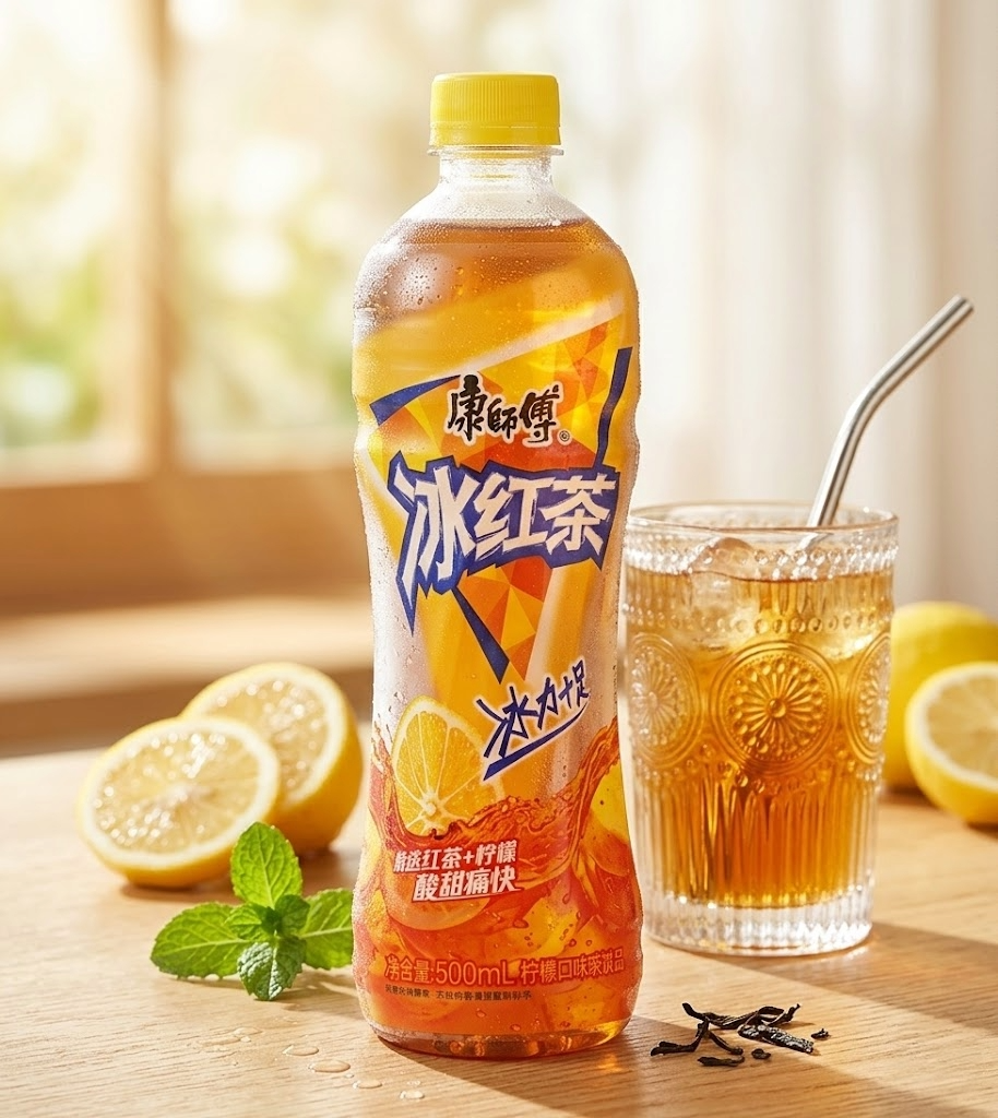 Iced Lemon Tea 🍋 - 冰红茶 500ml_0