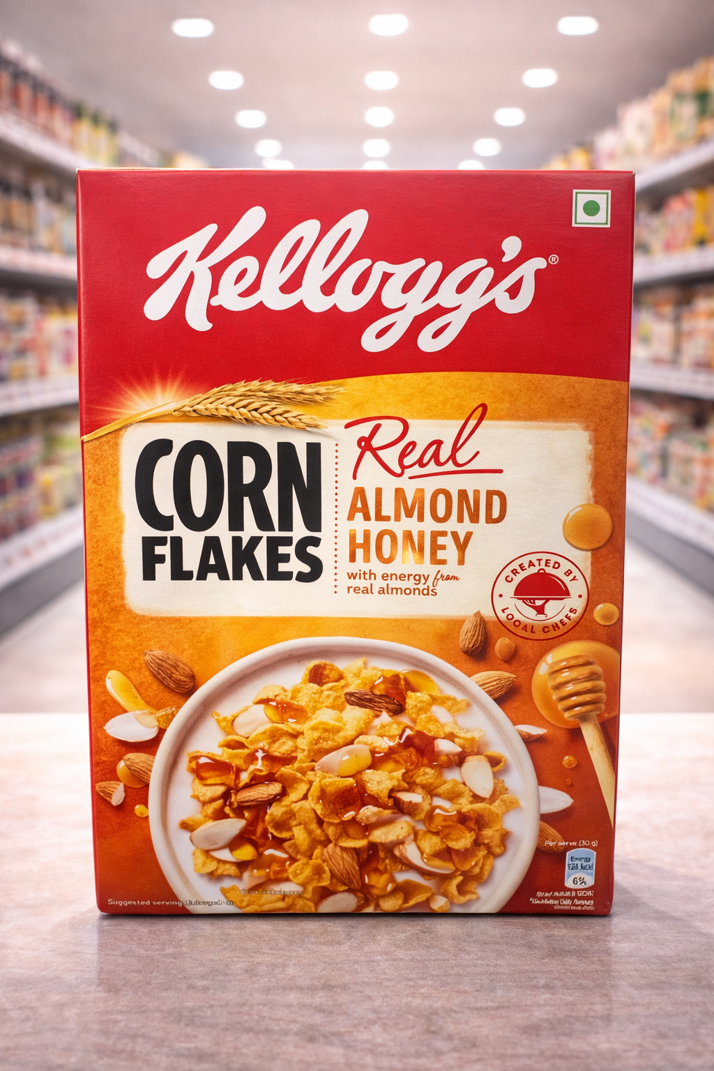 Corn Flakes Real Almond Honey 300 gm_0