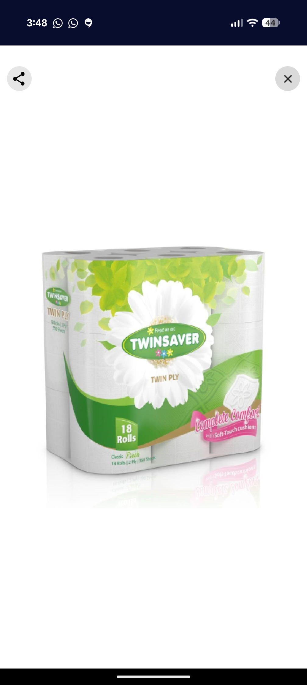 Twinsaver toilet paper 18s_0