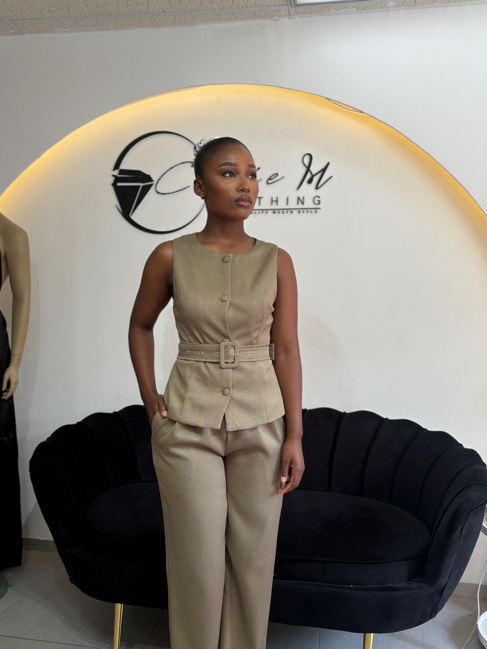 Belted couture suit_1