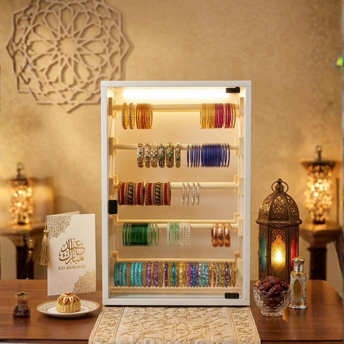 Mellow Glow Bangle Display Cabinet_1