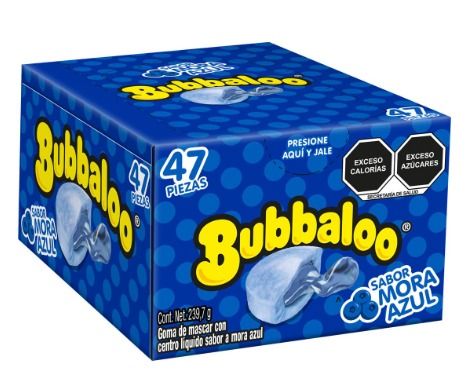 BUBBALOO MORA AZUL DISP C/47 PZS_0