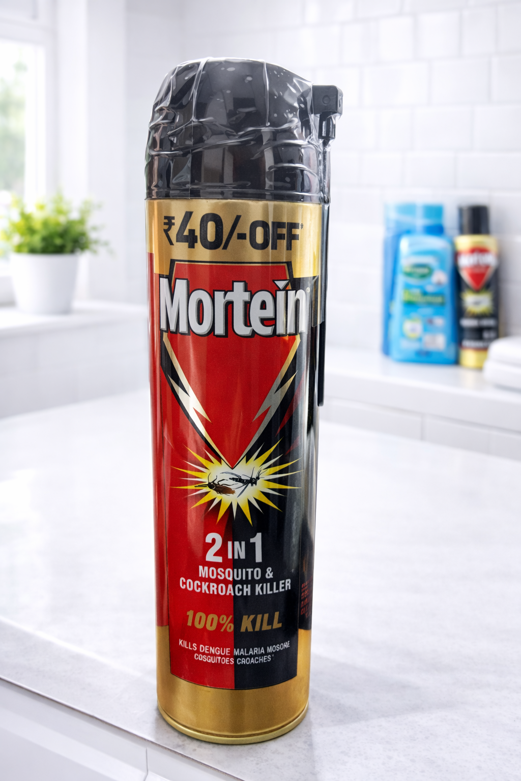 Mortein 2 in 1 Mosquito& cockroach killer 600 ml_0