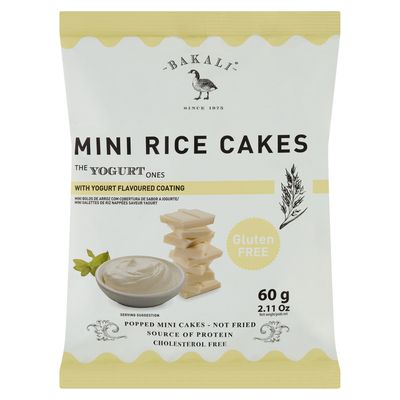 BAKALI MINI COATED RICE CAKES YOGH 1 x 60G_0