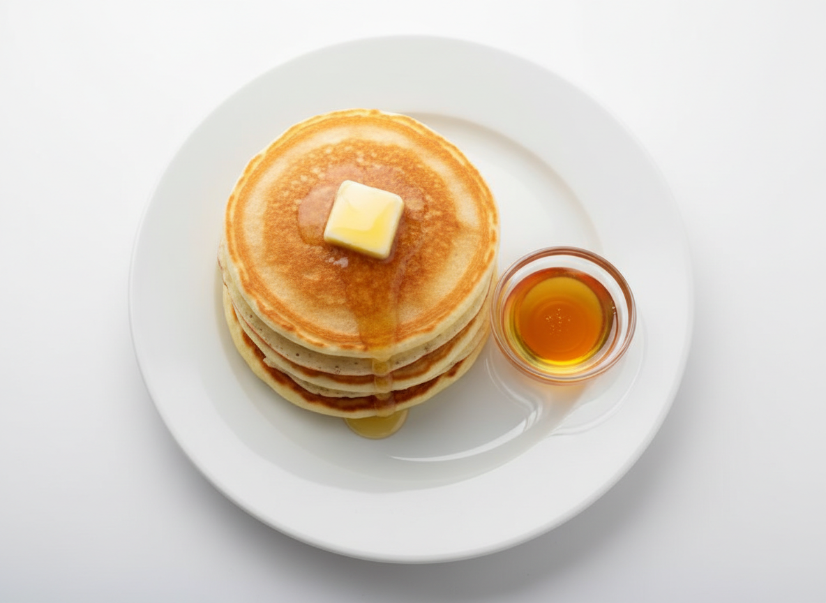 Butter Pancakes with Honey | بانكيك بالزبدة مع العسل_0