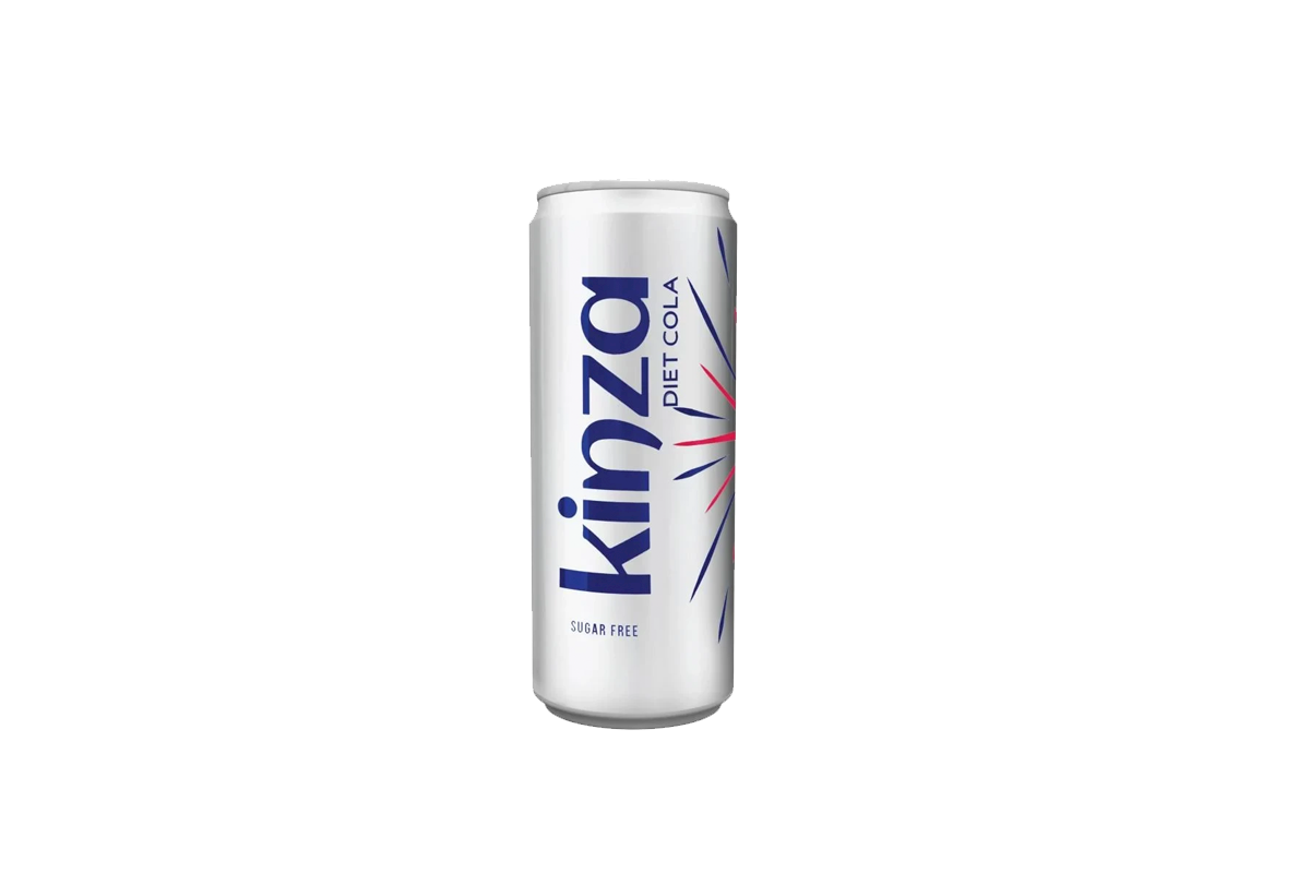Kinza Diet Cola 250ml | كينزا كولا دايت 250 مل_0