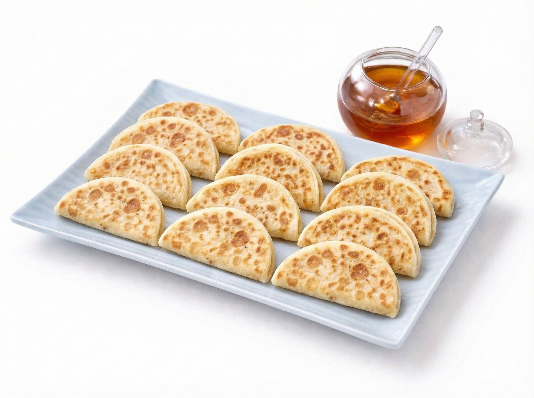 Mini Qroos with Honey (14 Pieces) | قروص بالعسل 14 حبات_0