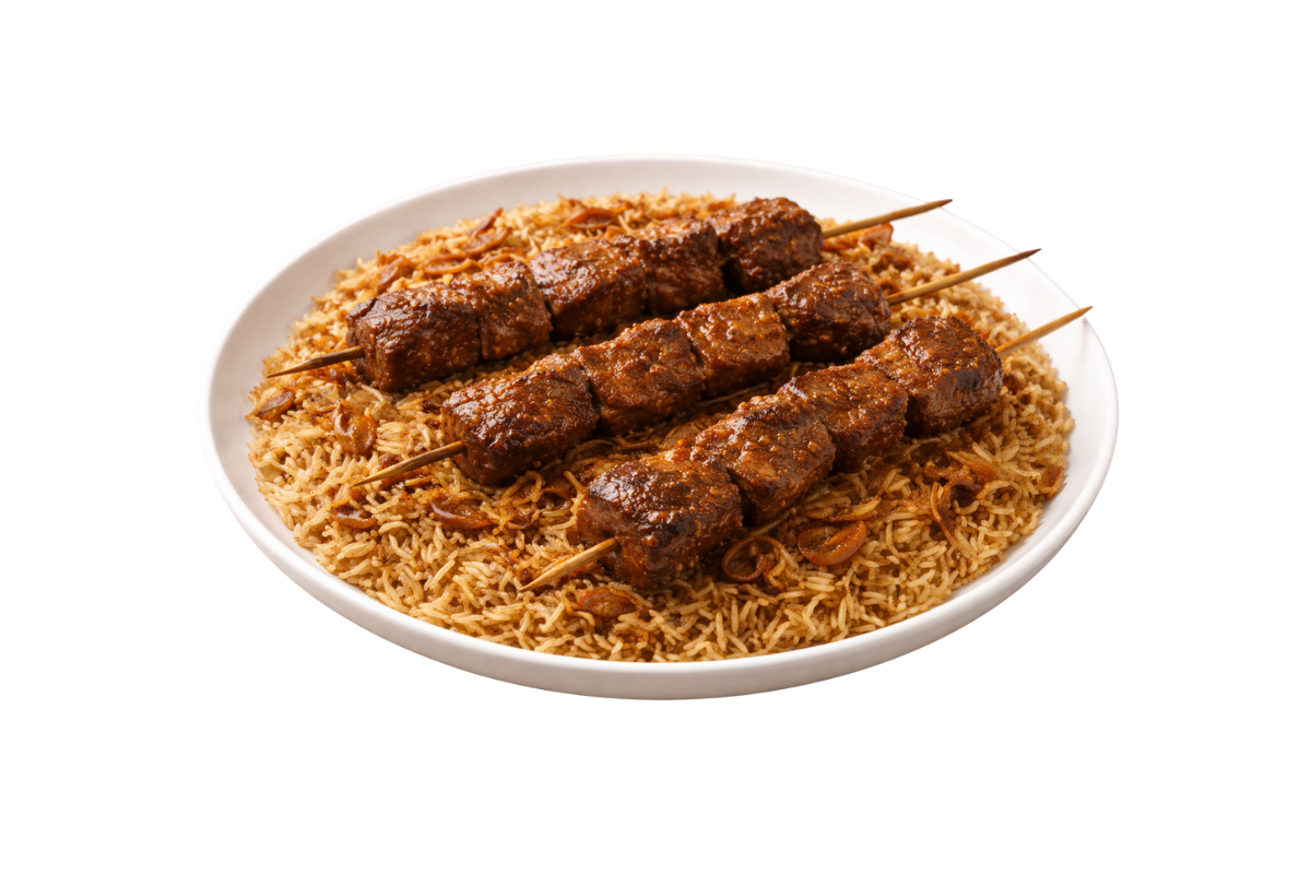 Kabsa Beef Mishkak | كبسة مشاكيك لحم_0