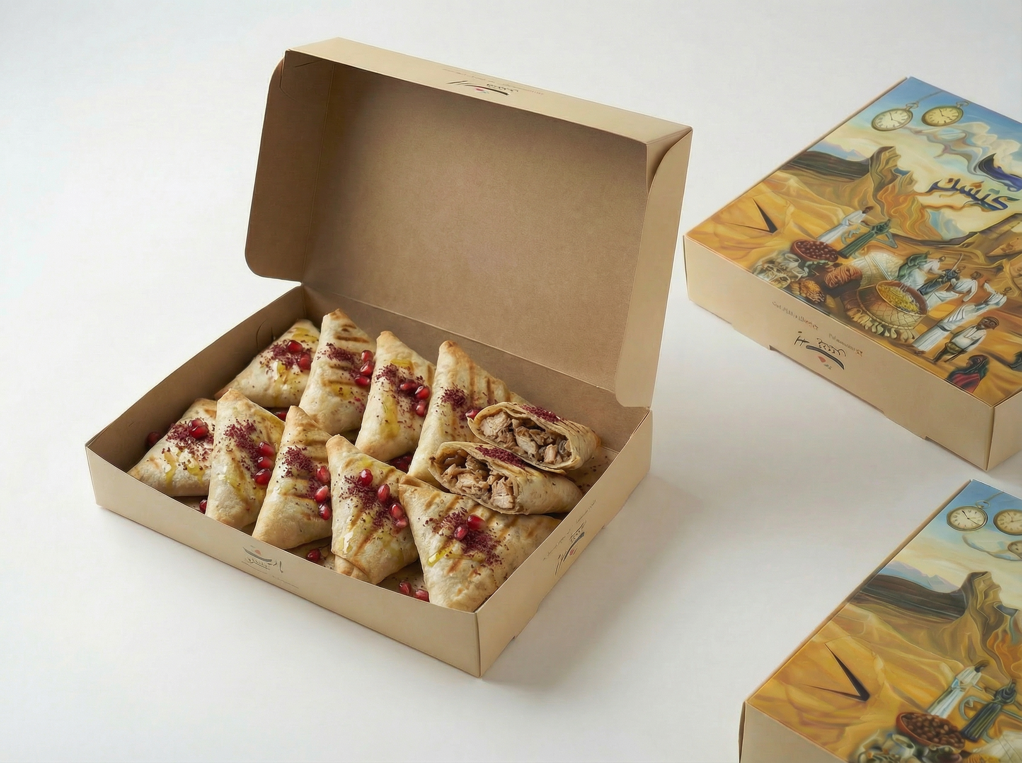 Musakhan Triangles Box (10 Pieces) | بوكس مثلثات المسخن (10 قطع)_0