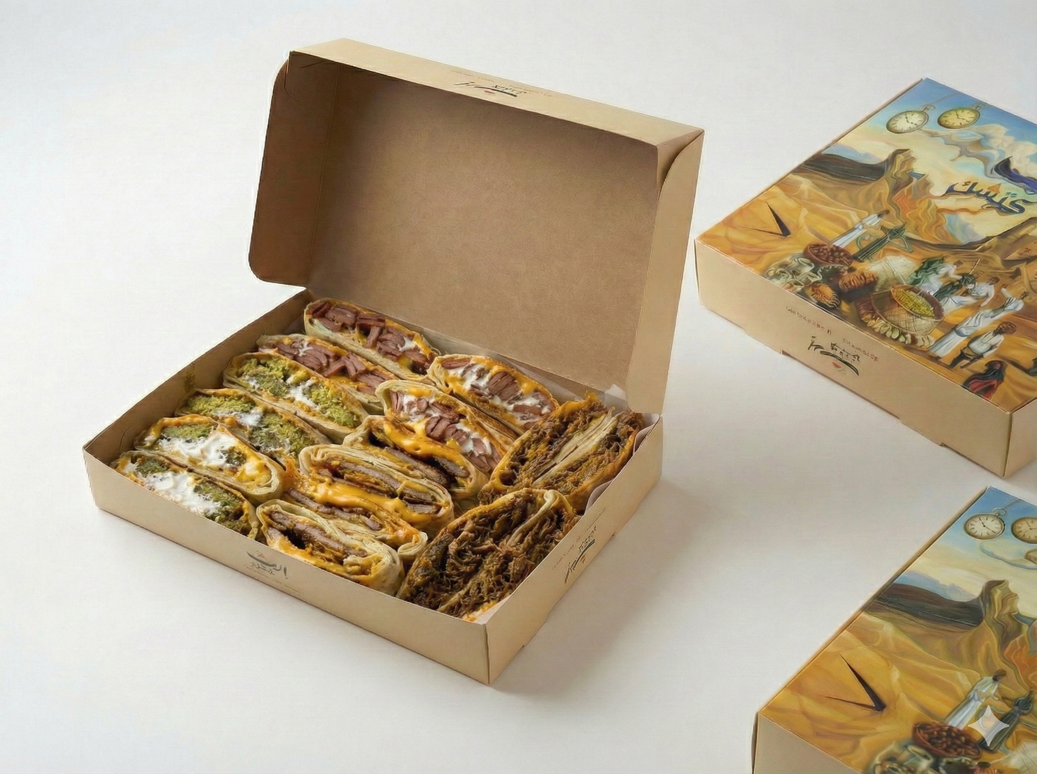 Mix Masnoofa Box | بوكس المصنوفة المشكلثلثات المسخن (10 قطع)_0