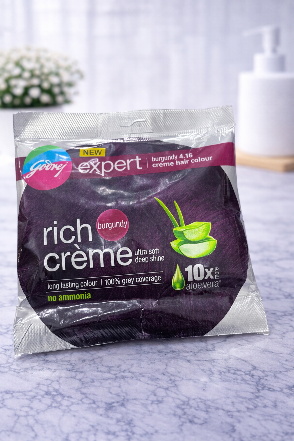 Rich Creme Burgundy Hair Colour _0