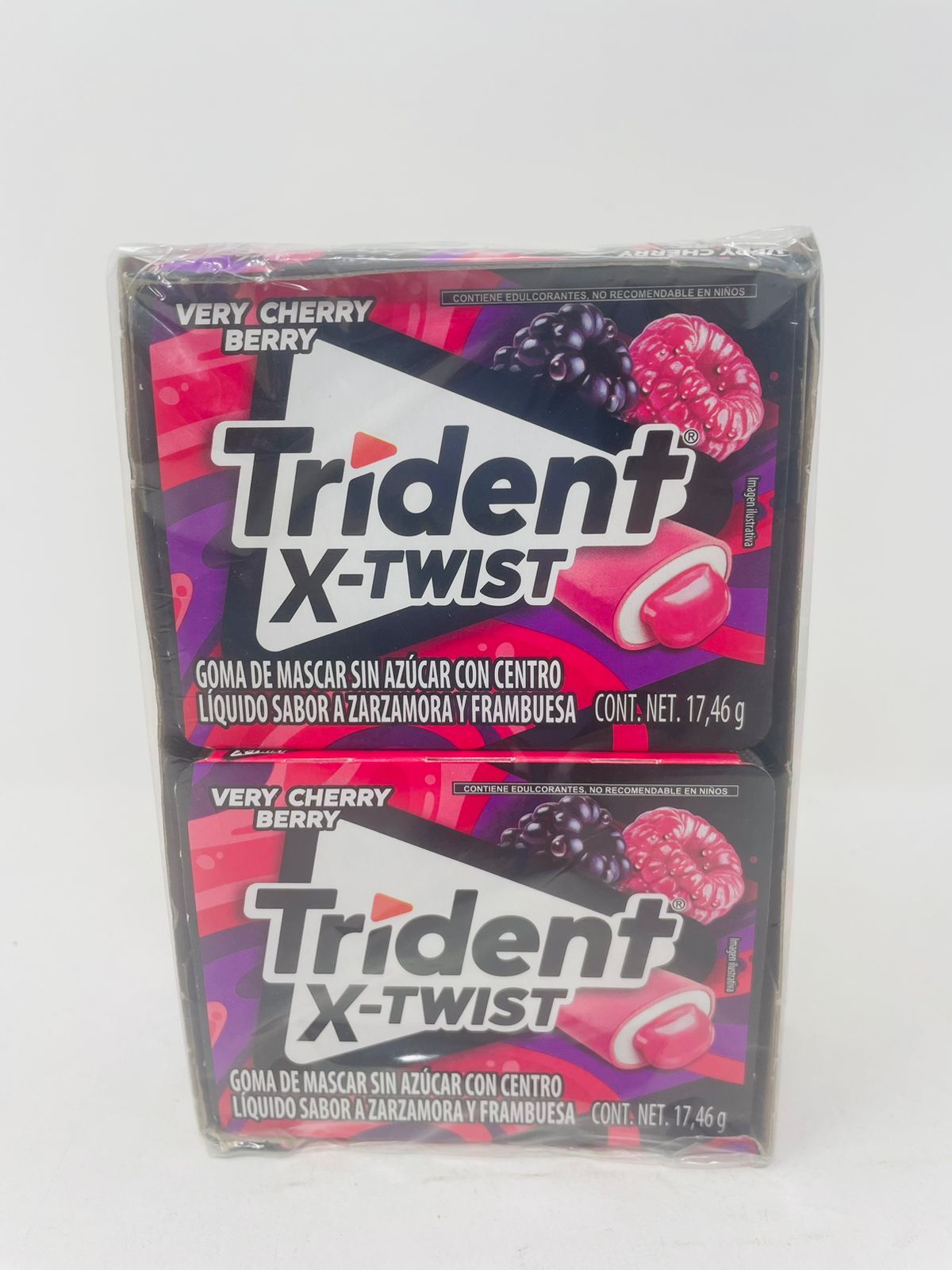 TRIDENT TWIST 9S RASPBERRY DISP C/8 PZS_0