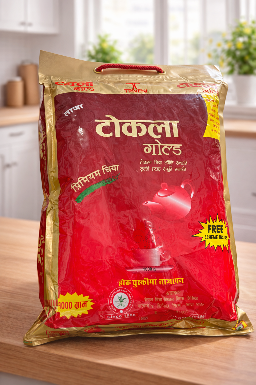 Tokla  Tea Gold Pouch 1kg_0