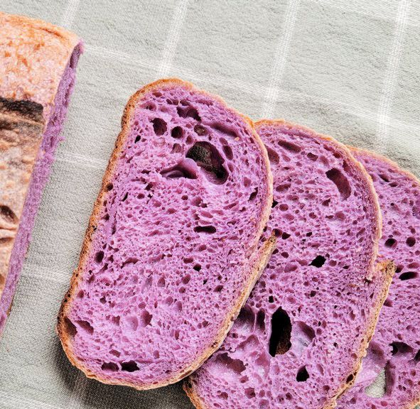 PURPLE SWEET POTATO SANDWICH LOAF OR MINI BOULE _2