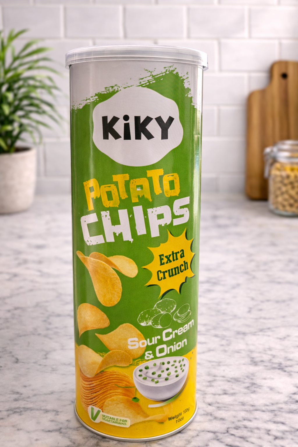 Potato chips extra crunch sour cream and onion100gm_0