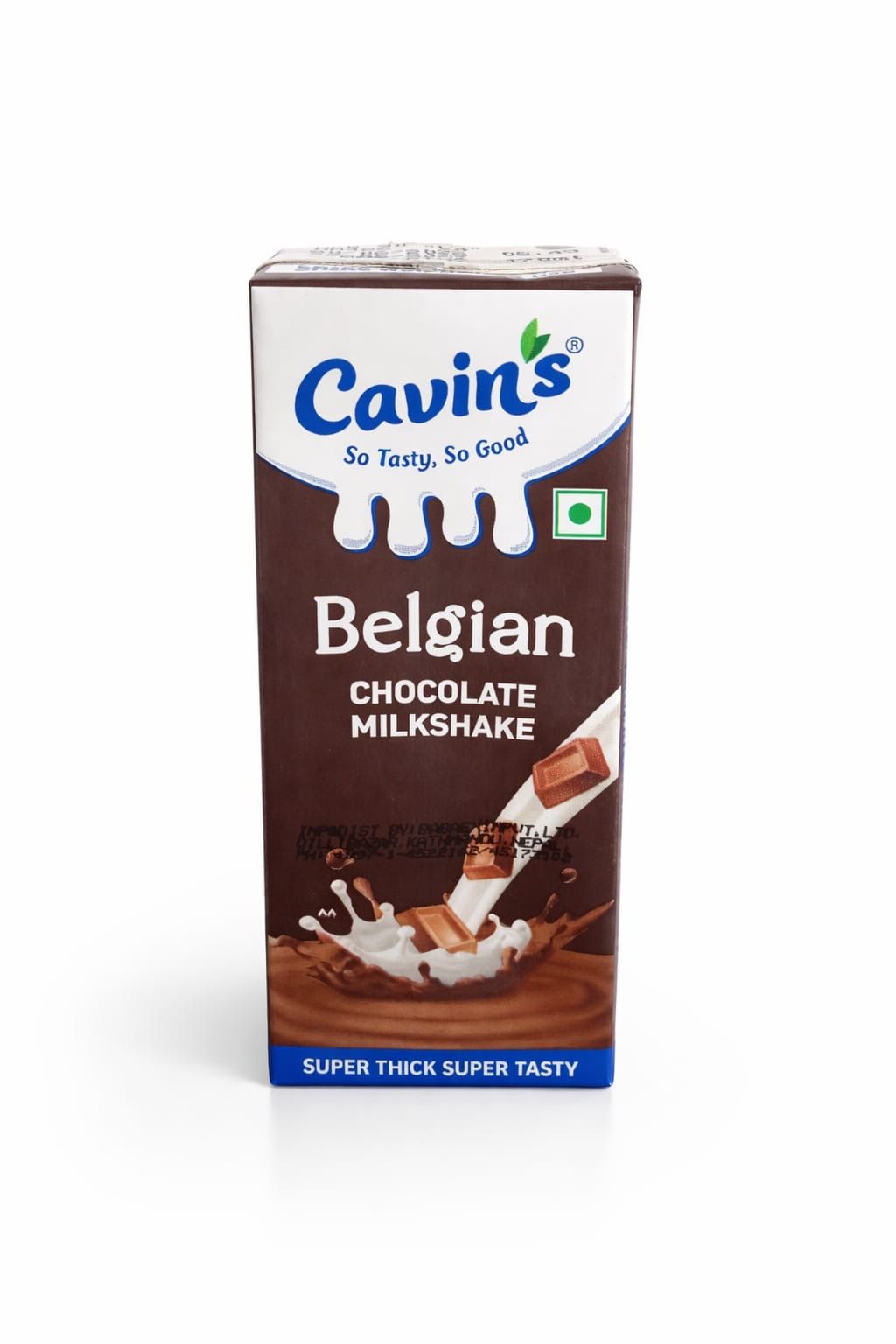 Calvin's Belgian chocolate milkshake_0