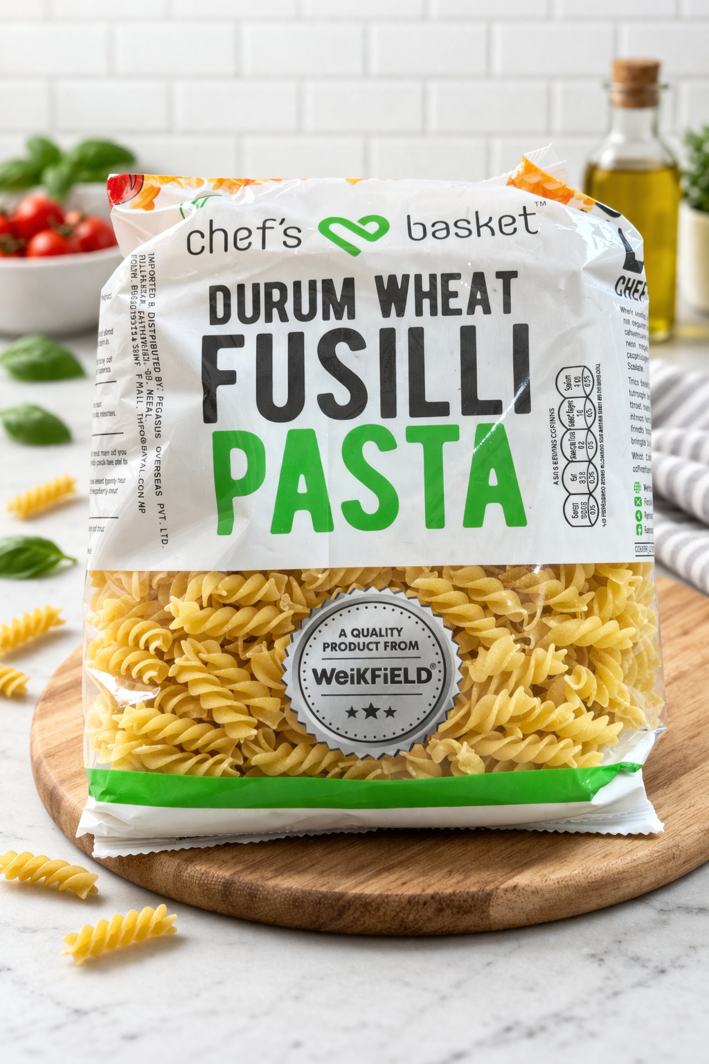 Drum Wheat Fusilli Pasta 500gm _0