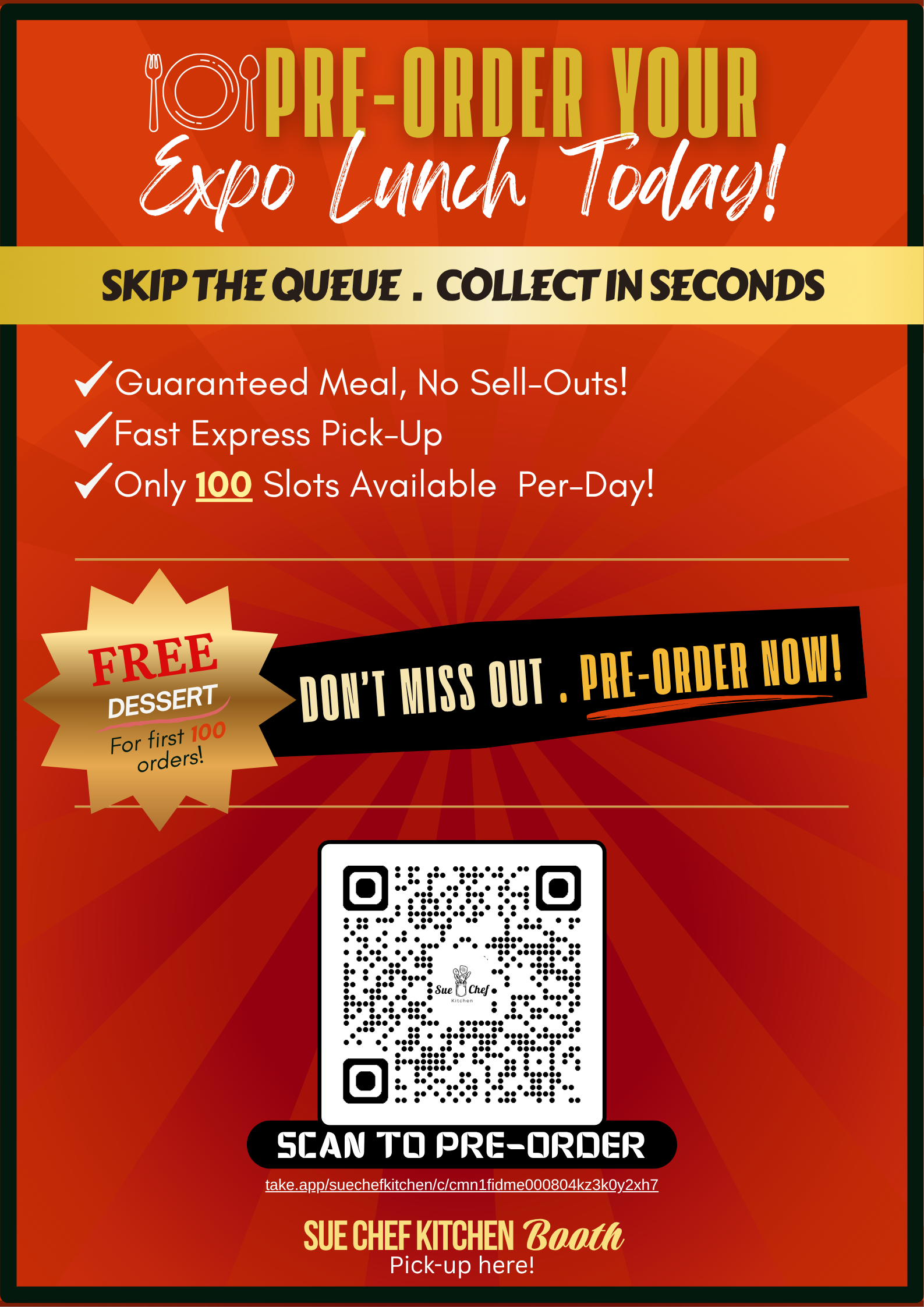 BBX Connect Day : Pre-Order Meals 27th & 28th MARCH_0