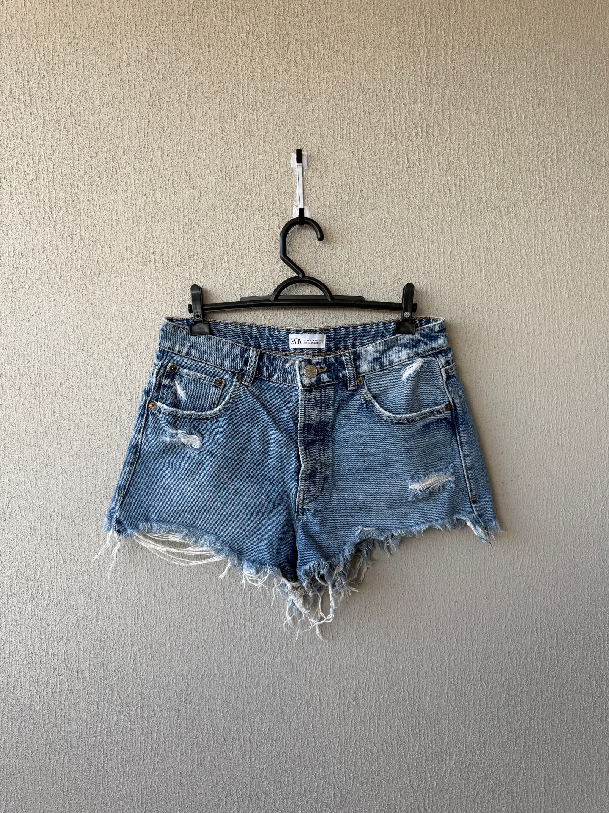 Short de Jean azul medio  - Zara_1