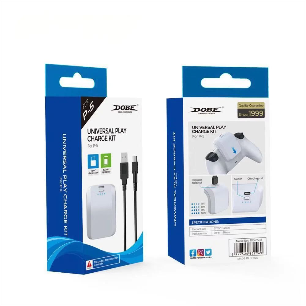 Bateria recarregável portátil compatível com o comando Sony DualSense para PlayStation 5_1