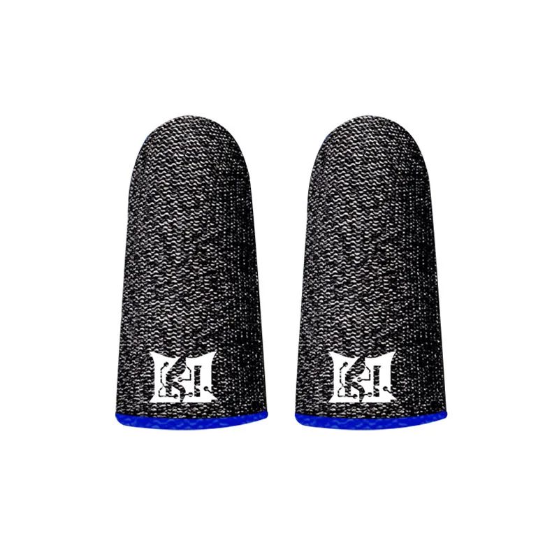 Luva de Dedo Profissional de Fibra de Carbono para Jogos Mobile, 18 Pinos, Personalizável com Logotipo, Mais Vendida, Respirável e à Prova de Suor para Tela Sensível ao Toque_1