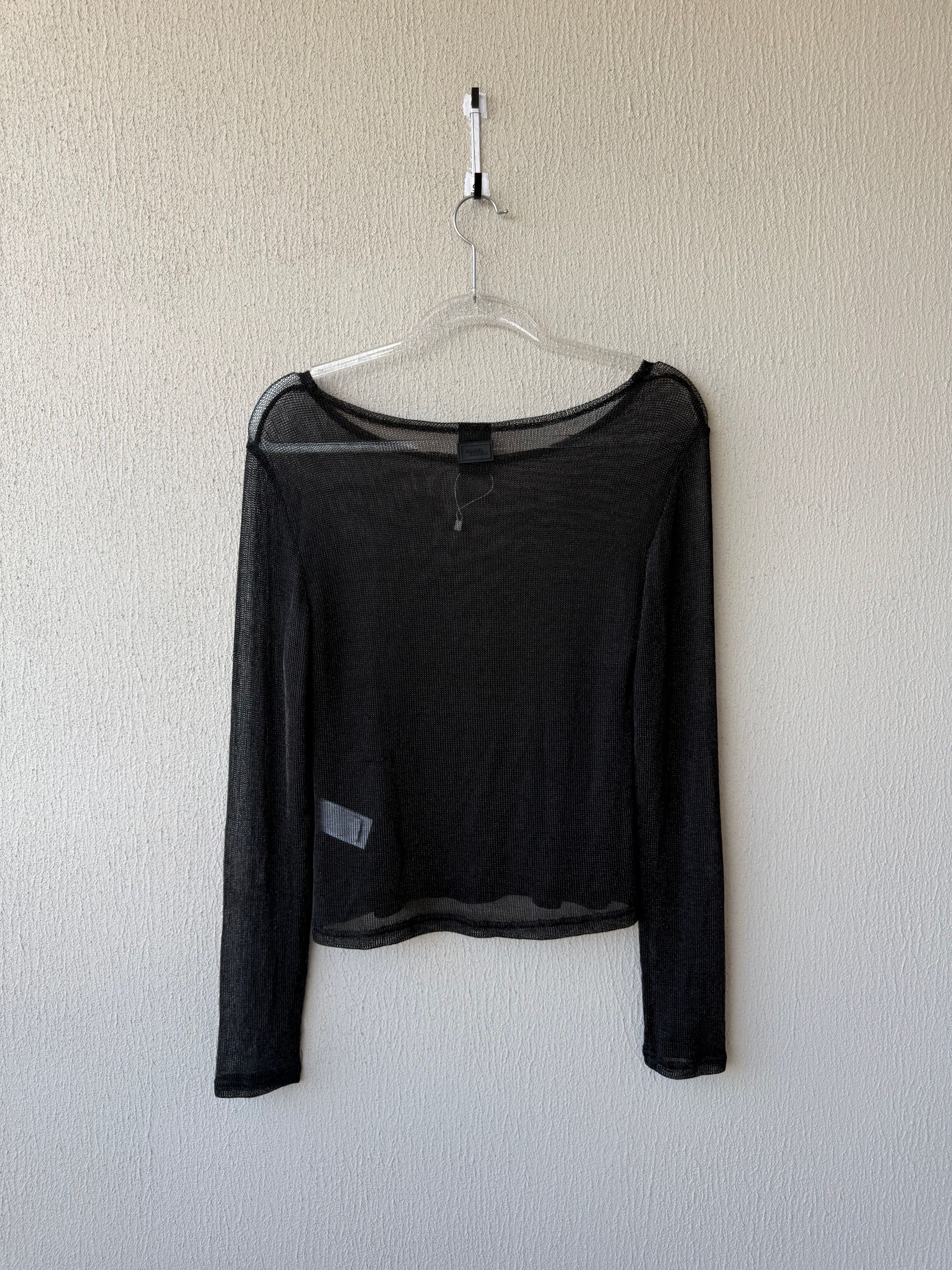 Blusa de Mesh Negra - Transparencias_0