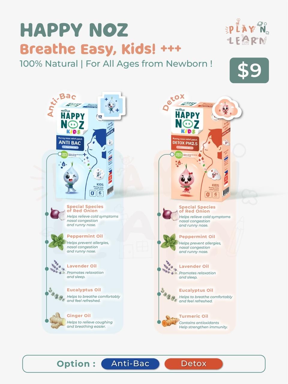 HAPPY NOZ (ANTI COUGH/ORIGINAL/ANTI VIRUS)_1