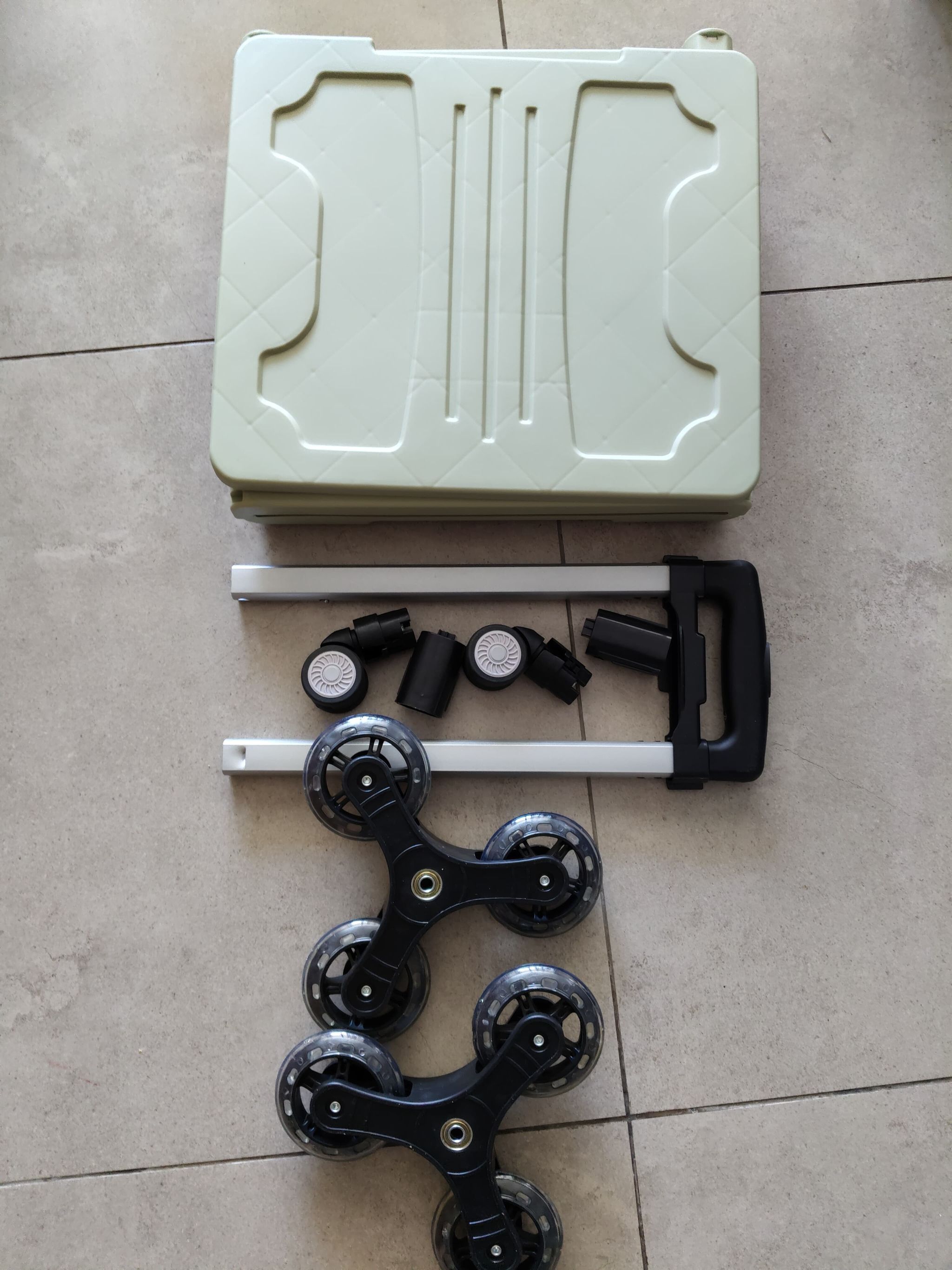 FOLDABLE SHOPPPING TROLLEY WITH LID _3