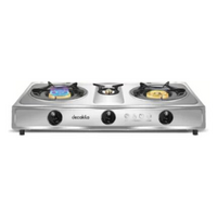 Decakila 3 burner Table Gas stove, KMGS014M_0