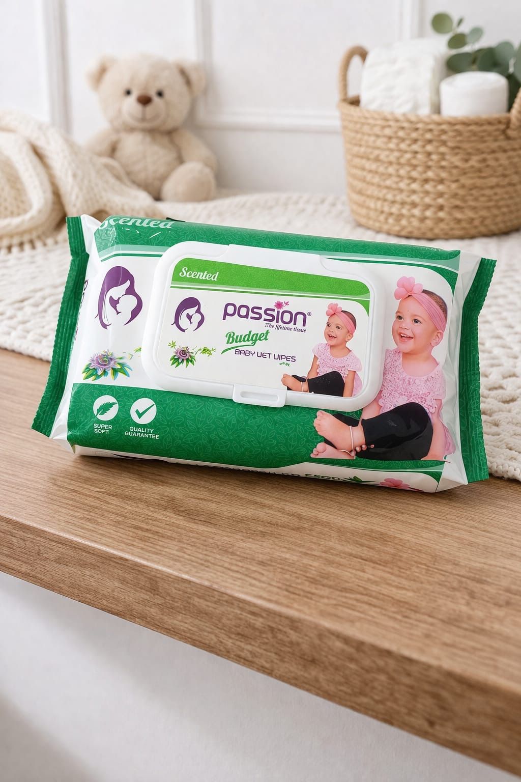 PASSION BABY WET WIPES  80 PULLS_0