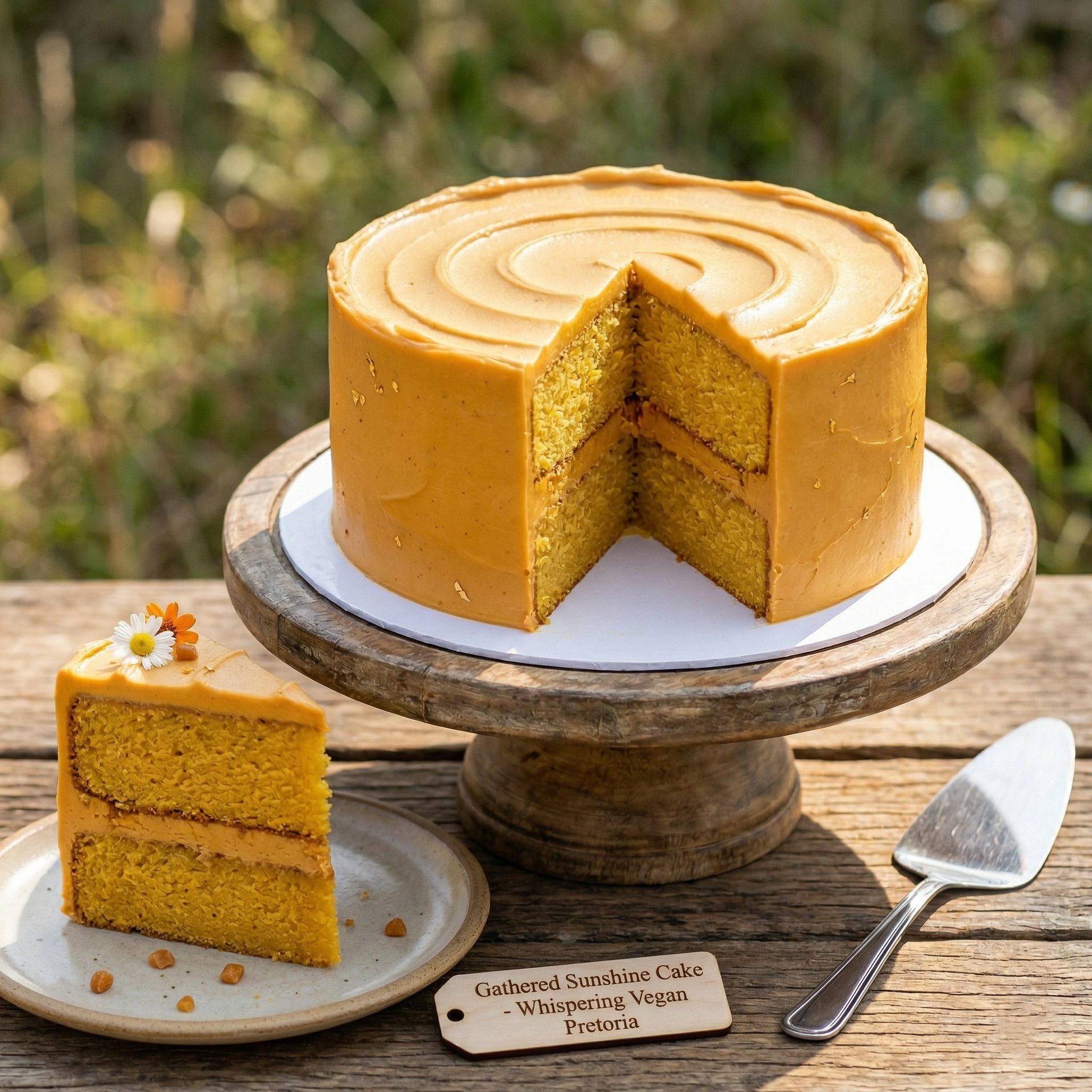 The Gathered Sunshine Cake_0