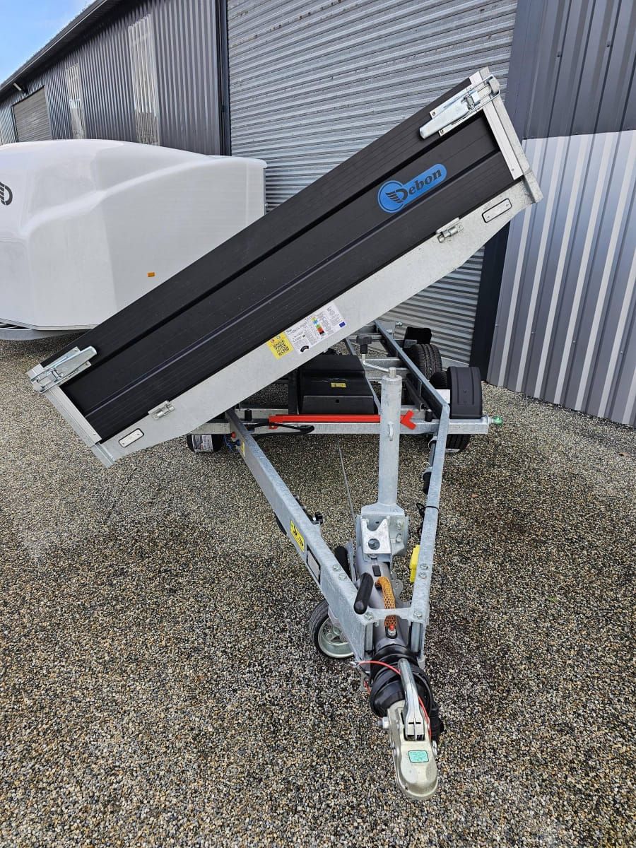 Remolque volquete Debon Tribenne PW3.3 – Bomba eléctrica (Black Edition)_1