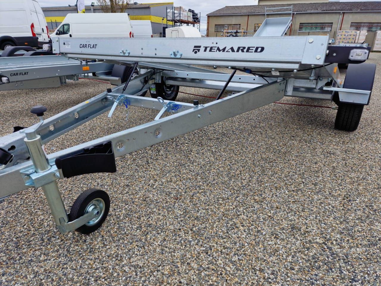 Remolque para transportar coches Temared Car Flat 3518U_3