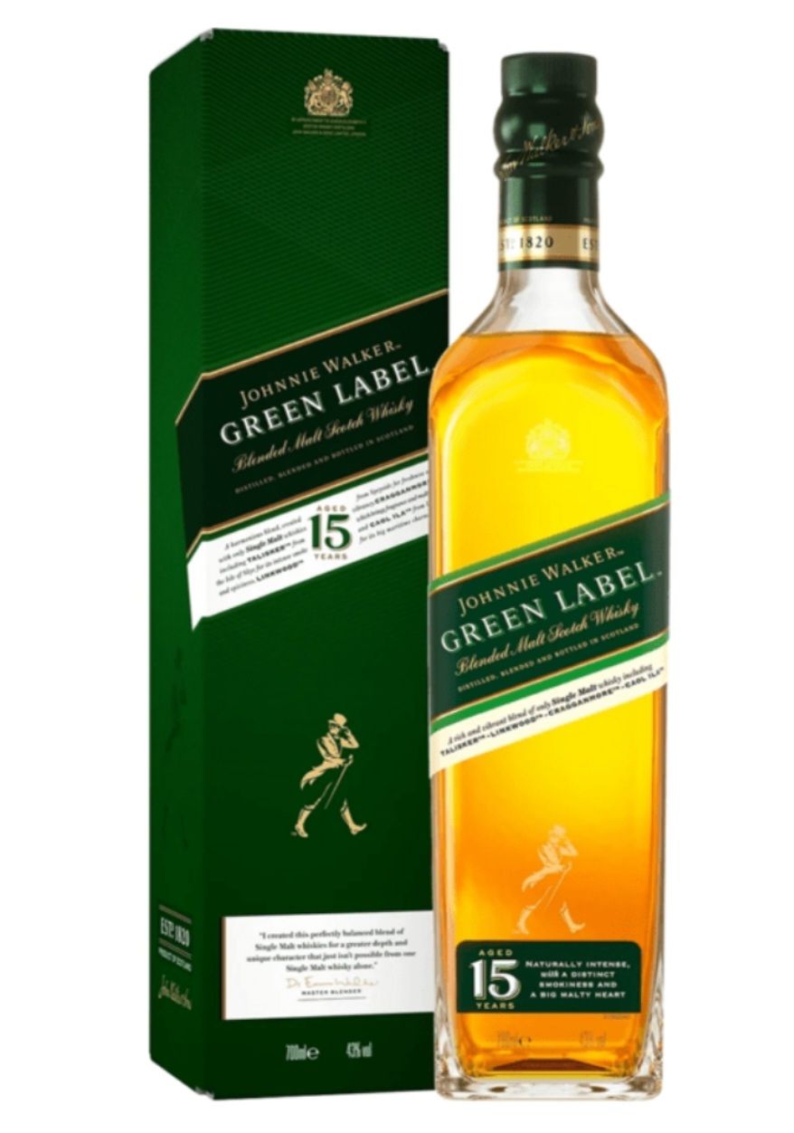 JOHNNIE WALKER GREEN 15YO M. WHISKY NRF GB 750ML*PC/EMB:6_0