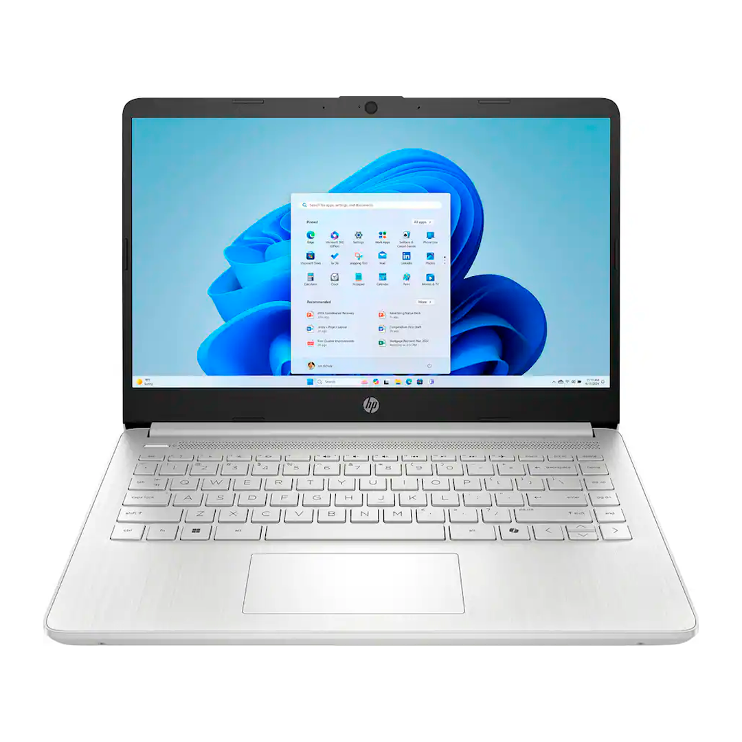 HP 14 DQ6011DX / INTEL N150 13Va Generación / RAM 4 GB DDR5 / SSD 128 GB UFS / 14.0" HD / WINDOWS 11_3
