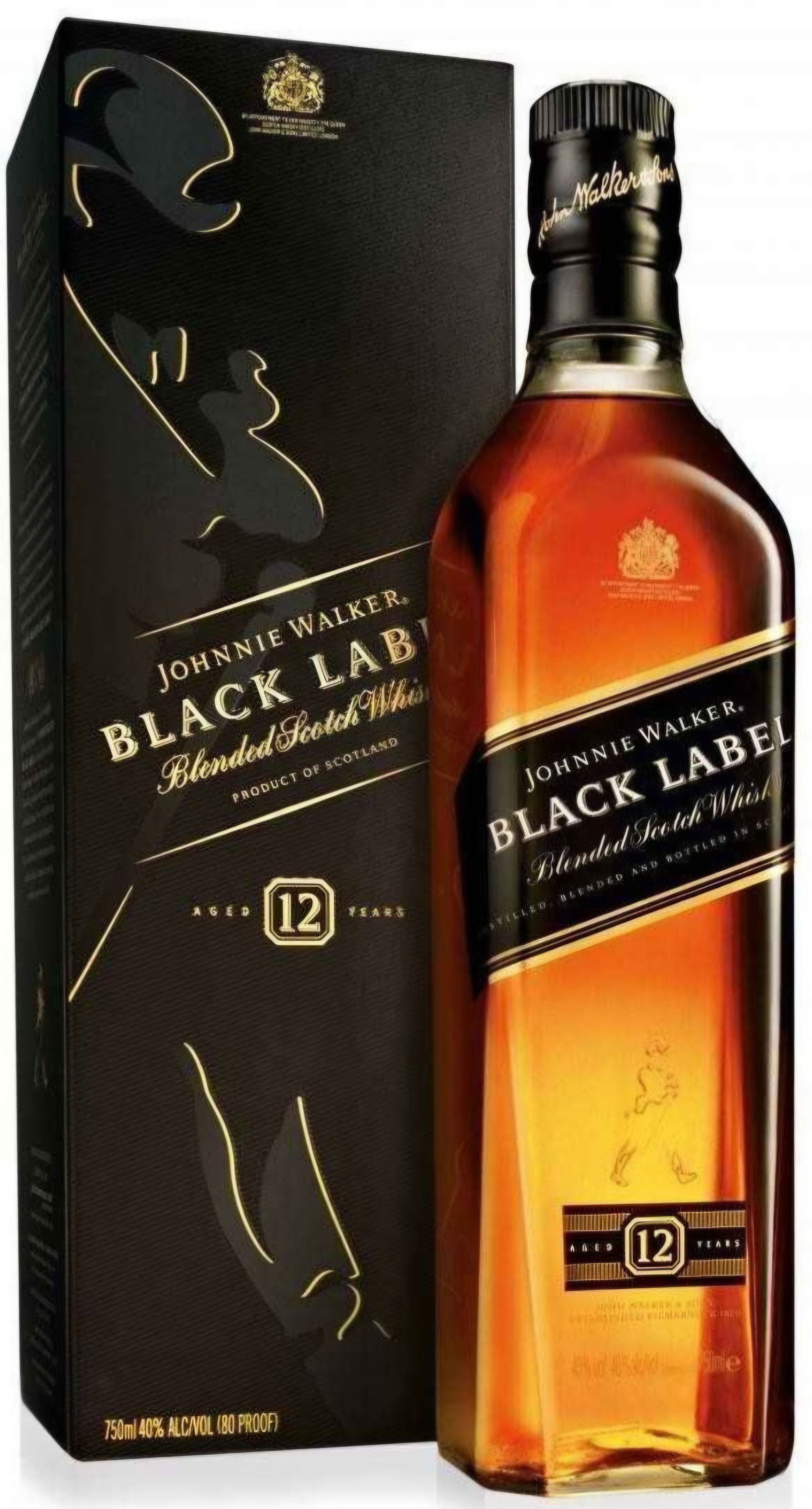 JOHNNIE WALKER BLACK B. WHISKY GB 1LT*PC/EMB:12_0