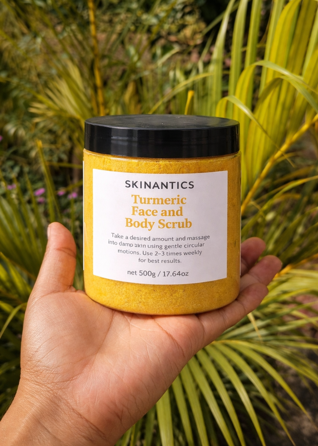 TUMERIC FACE & BODY SCRUB_0