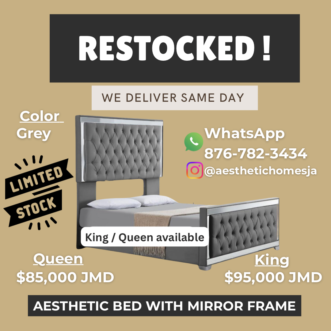 Aesthetic Mirror Frame Bed_2