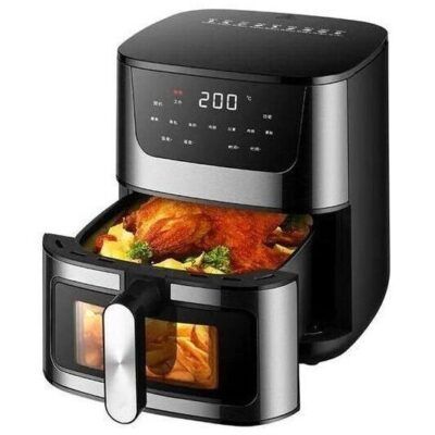 Hoffmans 8L Litres Digital Electric Airfryer, LCD Display, Touch Control – HM-780A_0