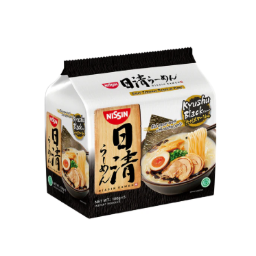 NISSIN Japanese Ramen Kyushu Black 5 x 106g_0