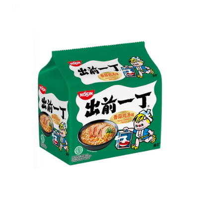 NISSIN Instant Noodles Garlic Chicken 5 x 86g_0